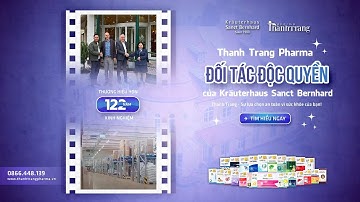 SANCT BERNHARD VÀ DƯỢC MỸ PHẨM THANH TRANG  HỢP TÁC VỮNG MẠNH VÌ SỨC KHỎE CỘNG ĐỒNG #hoptac