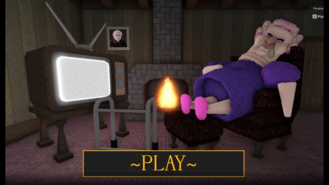 GRUMPY GRAN! SCARY OBBY 😱 | Can I Escape The Angry Grandma? Roblox Horror Obby Gameplay