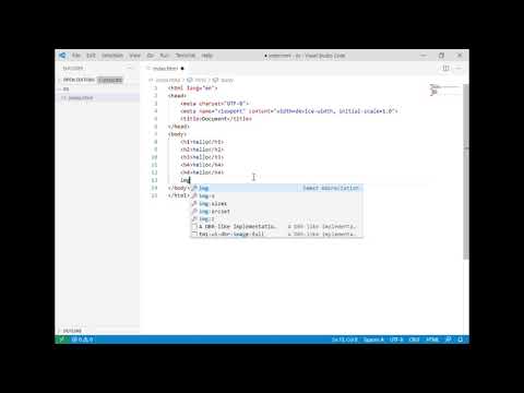how to open HTML file in web browser - YouTube