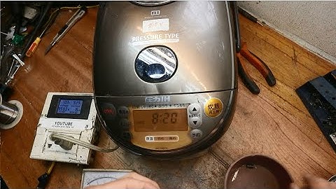 Nồi cơm Zojirushi cắm điện là mất màn hình.Pan quái dị chưa?