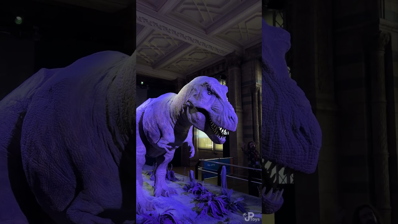 Jurassic World Rebirth shop at Natural History Museum London 