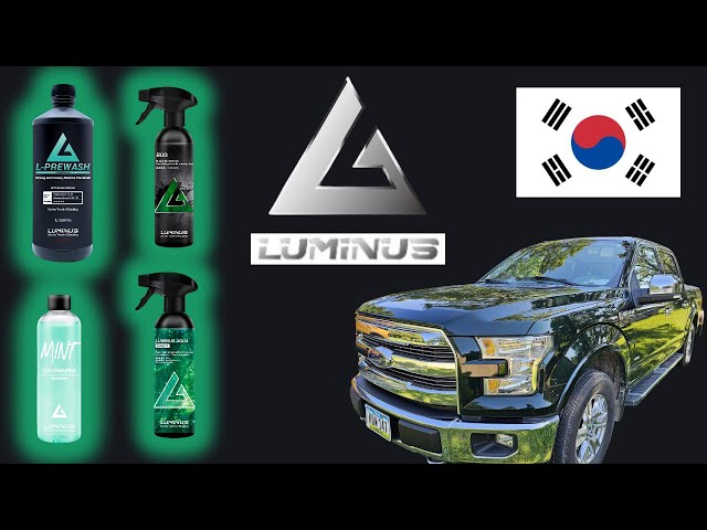 Luminus L-Prewash (Double Tap), Bug, Mint, Aqua Direct on a