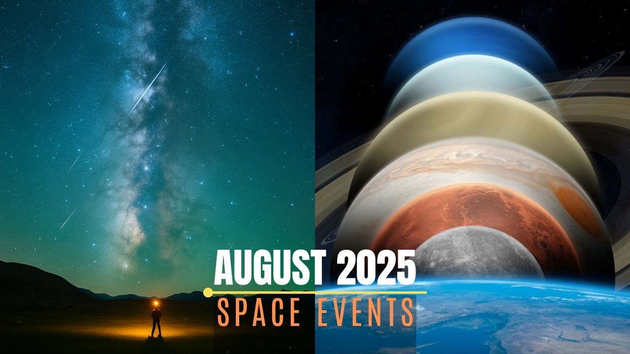 Perseids, Sturgeon Moon & More – August 2025 Night Sky Guide