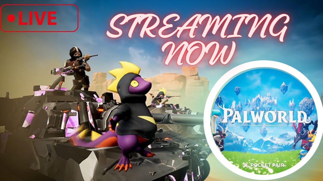 Live Palworld Gameplay Day 3 : Unveiling Rare Pal Creatures and Crafting Madness!