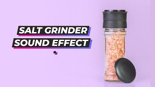 Salt Grinder Sound Effect (High Quality Audio)
