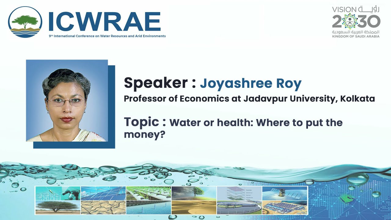 Joyashree Roy | Professor of Economics at Jadavpur University, Kolkata