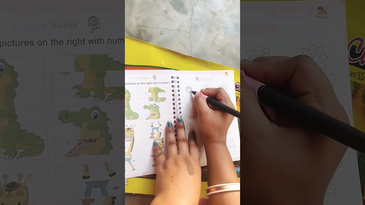 Sank magic copybook Drawing 