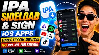 How to Install IPA Files on iPhone & iPad 2026 NO PC or Jailbreak ➡️ iOS IPA Sideloading TUTORIAL