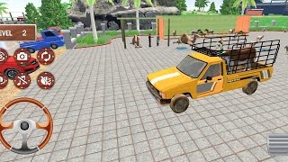 US Animal Truck Driving Games - Android gameplay malayalam screenshot 4