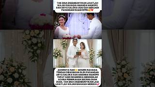 Amanda Manopo \u0026 Arya Saloka Resmi Jadi Suami Istri Lihat Wajah Bahagianya 🥰#amandamanopo #aryasaloka