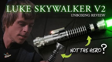LUKE v2 Lightsaber SNV4 PRO Unboxing Review from Vader