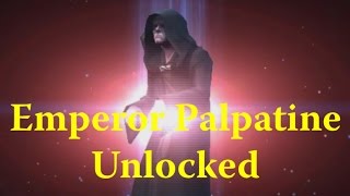 Star Wars: Galaxy Of Heroes - Emperor's Demise Palpatine Unlocked