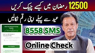 Ramzan Package 12500 Kpk Ramzan Package 2026 Online Check Kpk 8558 Message Check 12500