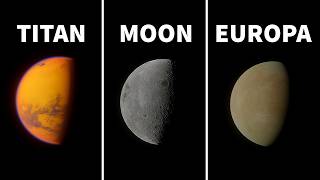 What Moons Look Like Through a Super Telescope