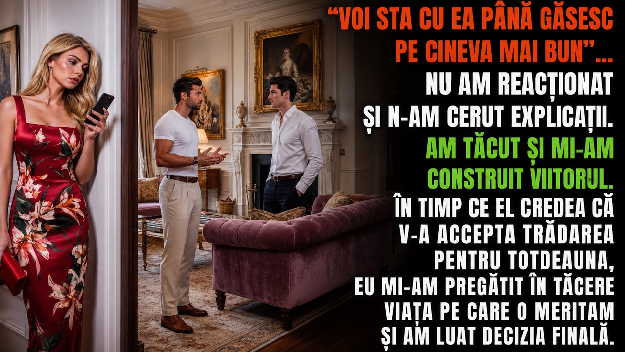 Am ajuns acasă mai devreme și am auzit vocea iubitului meu prin ușă: „Să mă însor cu Olivia? Glumești cu mine? Sunt cu ea doar din comoditate.” Stăteam nemișcată pe palier, cu un cadou scump în...
