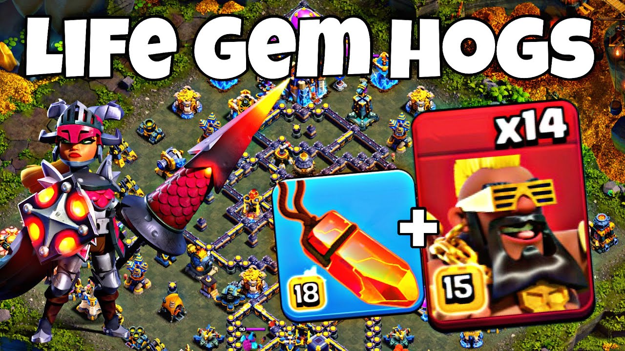 RC Charge + Super Hog Riders: Good Enough for The New King of TH18 Attacks?