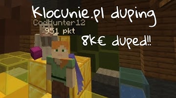 duping on klocunie.pl #NoServerNovember