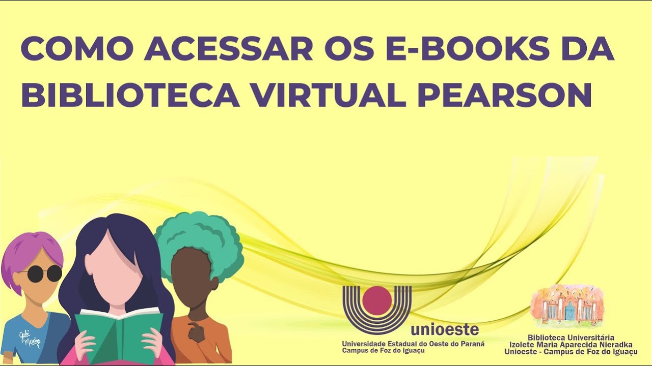 Como acessar os e-books da biblioteca virtual Pearson - YouTube