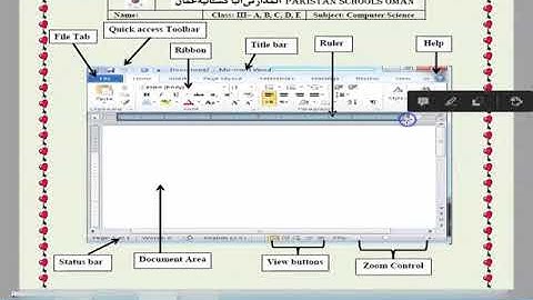 Grade 3 Computer Science Unit: 6 Editing Text in MS Word 2013(2)