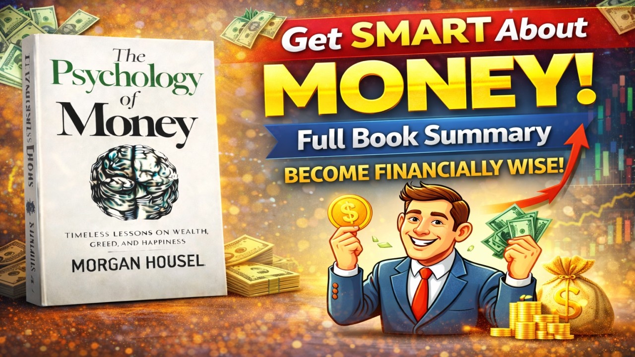 Watch This Before You Make Another Financial Mistake | Psychology of Money Full Book Summary