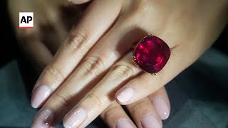 Sotheby's to sell the largest Ruby ever auctioned