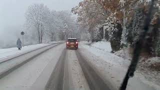 Schnee in Gevelsberg NRW