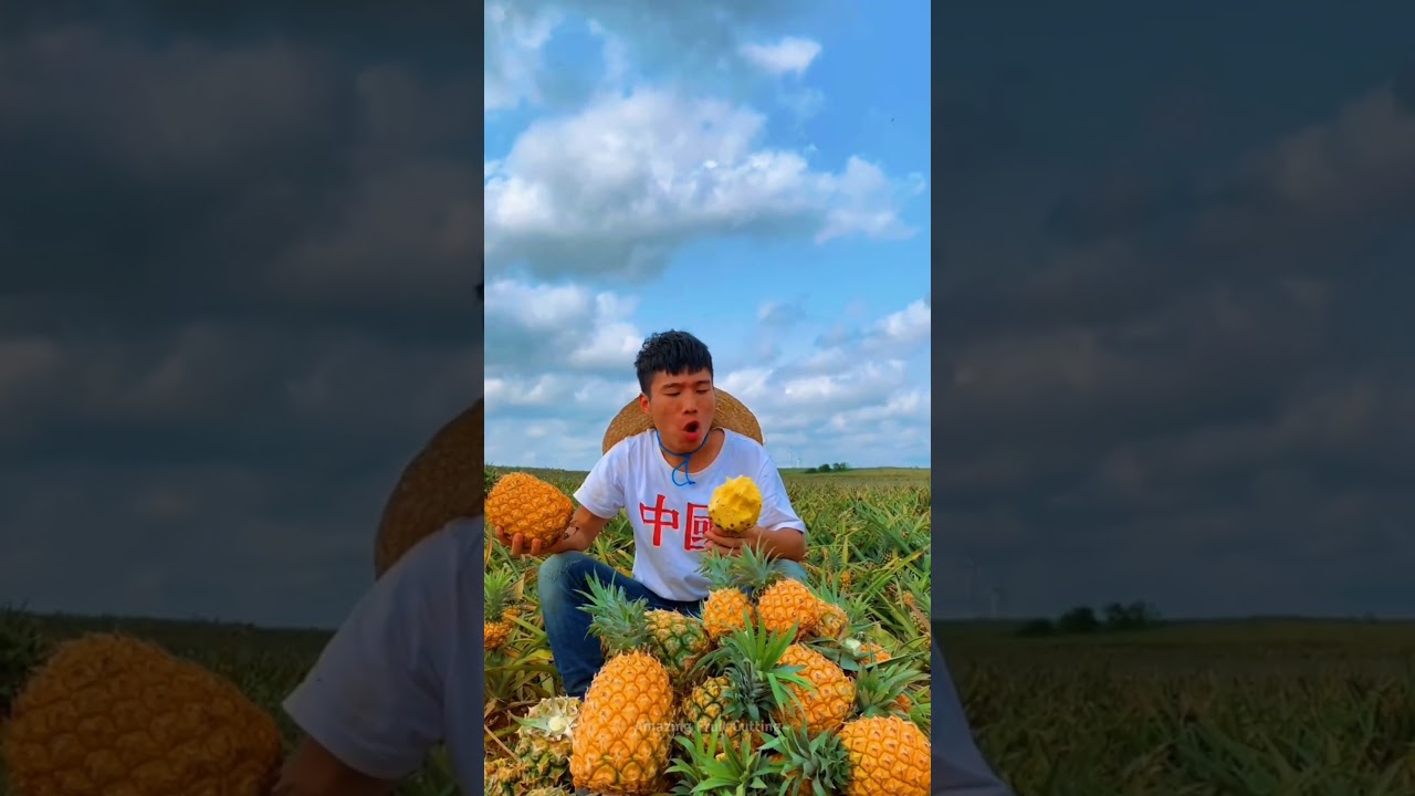 fresh pineapple 🍍🍍 