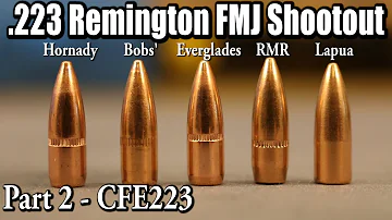 .223 Remington FMJ Shootout - Part 2 - CFE223