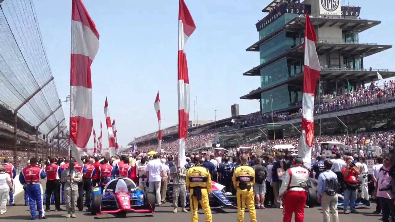 Indy 500 National Anthem YouTube