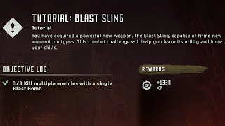 Horizon Zero Dawn Tutorial: Blast Sling Blast Bomb