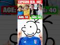 Diary of a Wimpy Kid: How Old Are They Today?