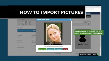 How to Import Pictures with IDpack in the Cloud and print plastic ID cards online