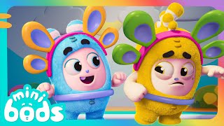 Trop timide | Minibods | Baby Oddbods Français | Dessin Animé en Français