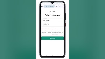 chatgpt sorry we cannot create your account with the given information | chatgpt login problem