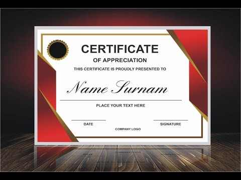 HOW TO MAKE APPRECIATION BOGEN CORELDRAW