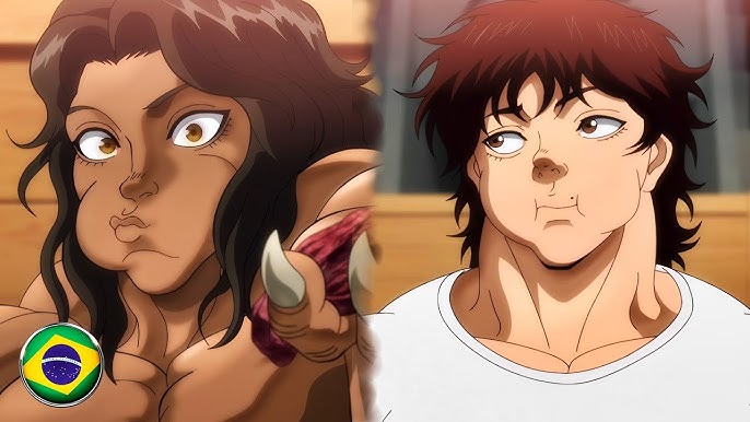 🇧🇷 Ela PAROU a Briga Do BAKI e YUJIRO KKKKKKKKK ( Baki Hanma 2 Dublado) 