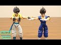 DRAGON BALL STOP MOTION FUSION GOGETA AND VEGITTO(VEGETO) FIGURE RISE STANDARD PLASTIC MODEL