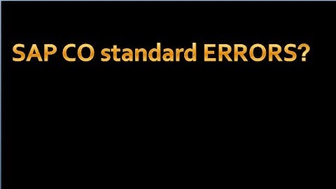 GL account require assignment to Co object
