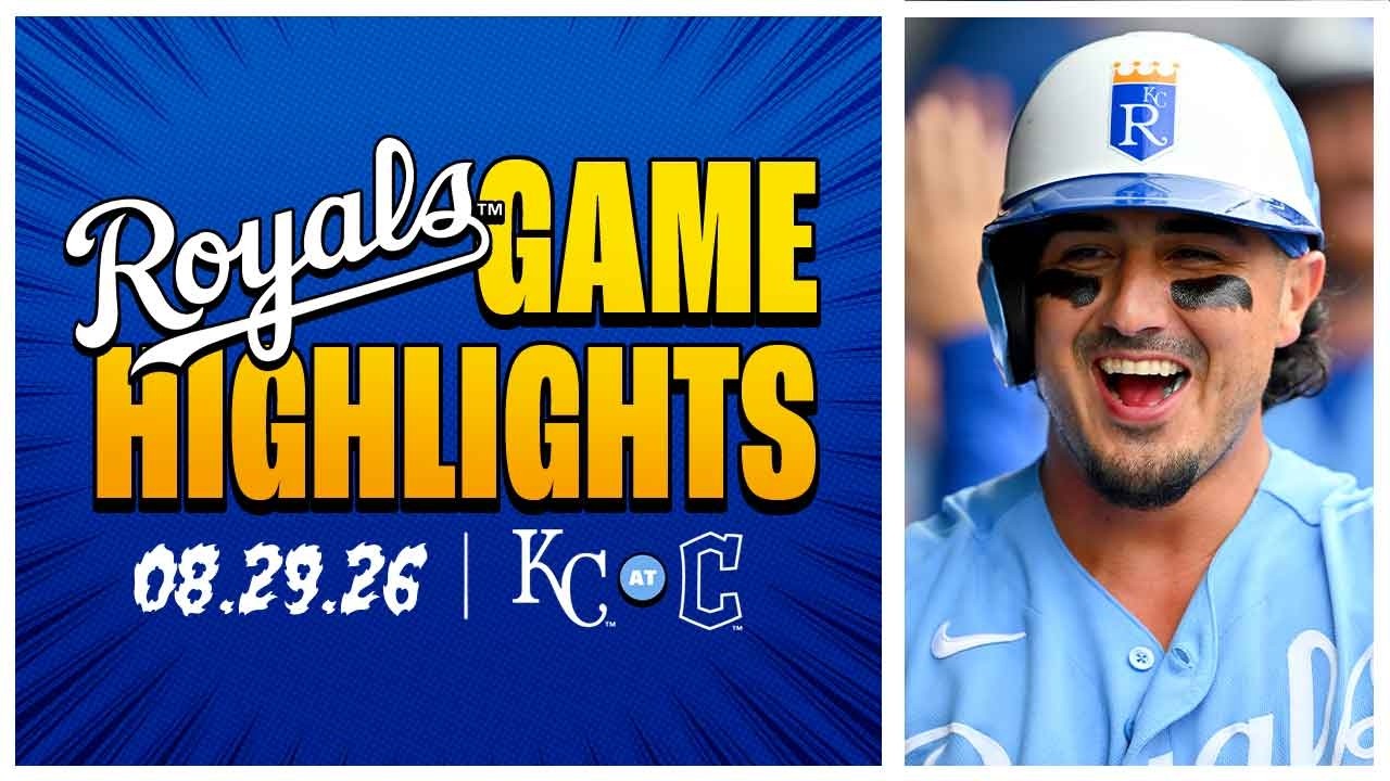 ANOTHER Series Win | Royals vs. Guardians Highlights 8/29/26