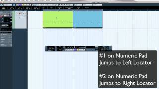Setting up Locators and Loop in Cubase