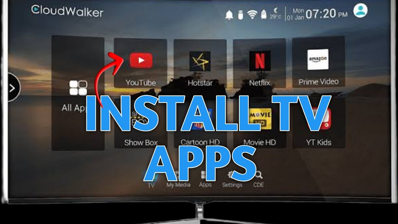 Haw to download apps to samsung smart tv mx player tv app download