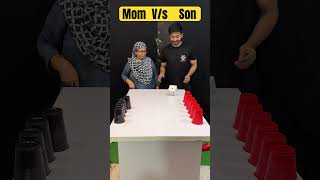 Mom Vs Son Dice Challenge | Familygame || @Aky_Show #shorts #short