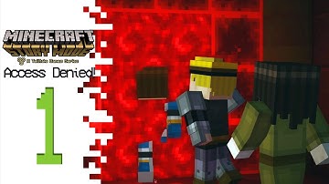 Minecraft: Story Mode (Episode 7) - Part 1 - Access Denied!
