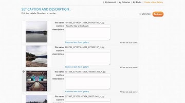 How to reorder items in your Cincopa Gallery