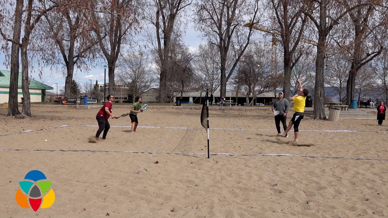 Beach tennis hits Kelowna YouTube
