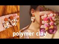 polymer clay earrings and charms (might be clickbait???)