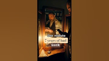 myth or reality ?? 7 years of bad luck  #fyp #youtubeshorts #myths