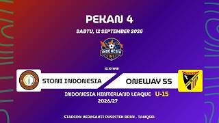 Download lagu INDONESIA HINTERLAND LEAGUE 2026 - STONI INDONESIA VS ONEWAY SS - PEKAN 4 #IHL