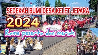 karnaval sedekah bumi desa kelet kecamatan keling kabupaten jepara 2024