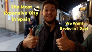 1 Day San Sebastian Spain: The MOST EXPENSIVE City in The Country!!!